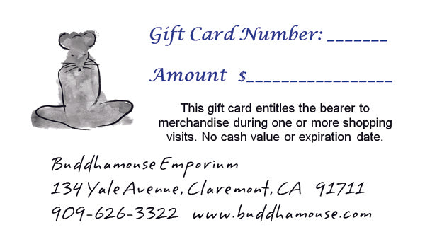 Buddhamouse E-Gift Card