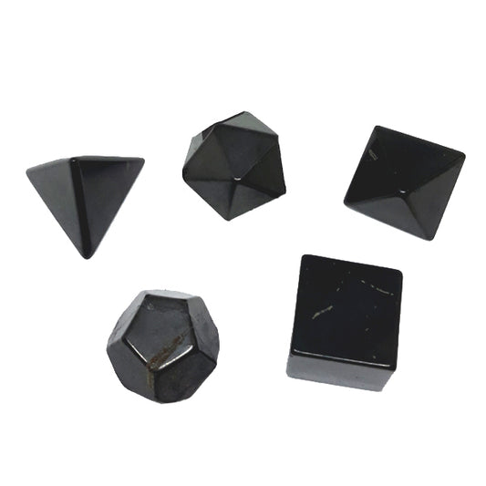 Platonic Solids: Shungite