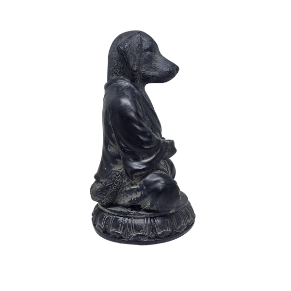 Dog: Resin Meditating Dog