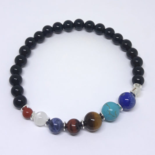 Mixed Beads: Planets    8, 6, & 4 mm beads