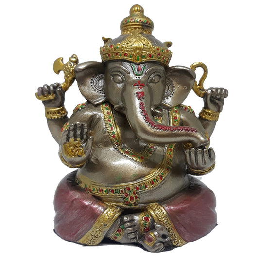 Ganesh: Sitting with Blessing Mudra