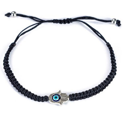 Bracelet: Hamsa, Black