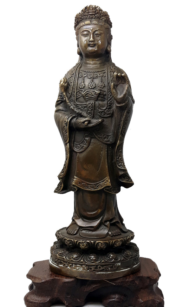 Kuan Yin: Standing with Willow Branch