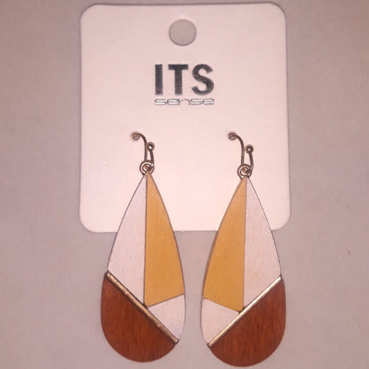 It's Sense: Wood Teardrop Light Brown