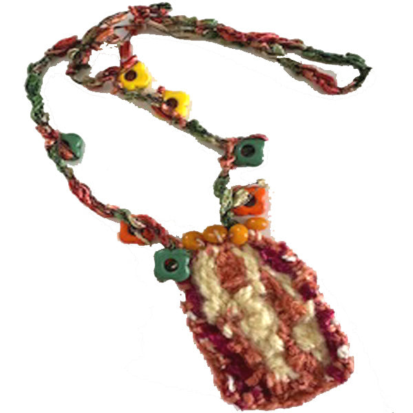 Fiber Art Necklace Workshop - Saturday June 27: 2 - 6 pm