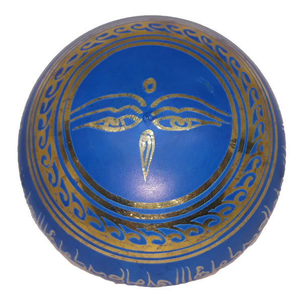 Machine Singing Bowl - Blue: 4 1/4"