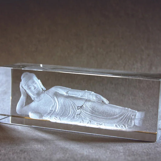 Buddha: Crystal Reclining Buddha