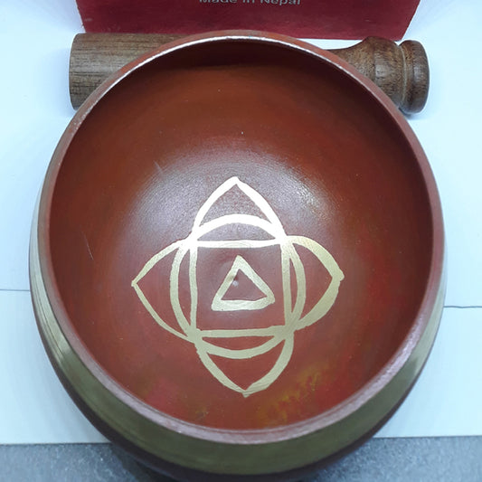 Chakra Singing Bowl - Root  approx. 3.5” Diameter