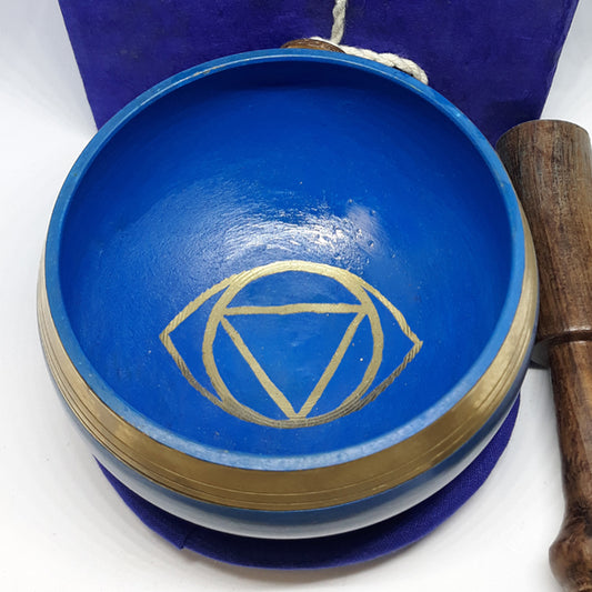 Chakra Singing Bowl - Third Eye:  approx. 3.5” Diameter