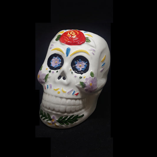 Incense Pot: Sugar Skull