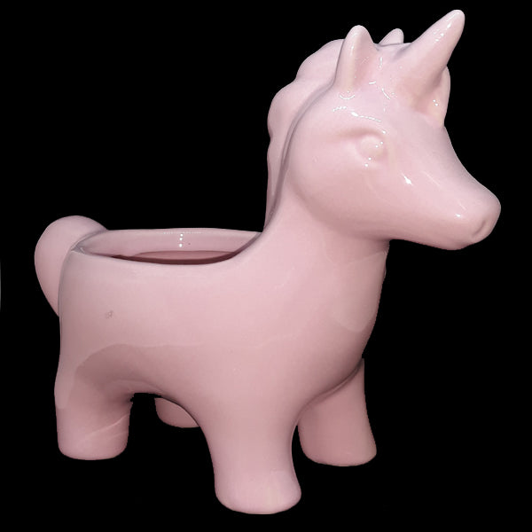 Unicorn: Planter or Smudge Pot