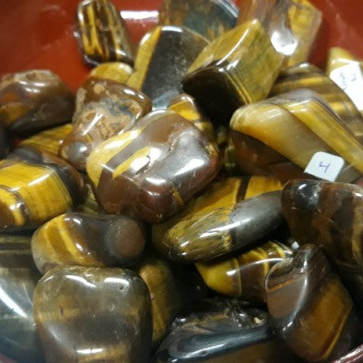 Tumbled: Golden Tiger Eye