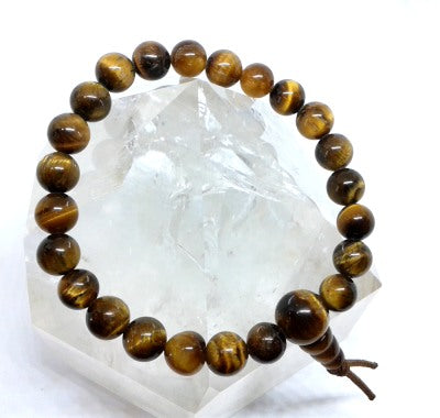 Tiger Eye: Grounding 8 mm Beads