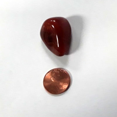Tumbled: Carnelean