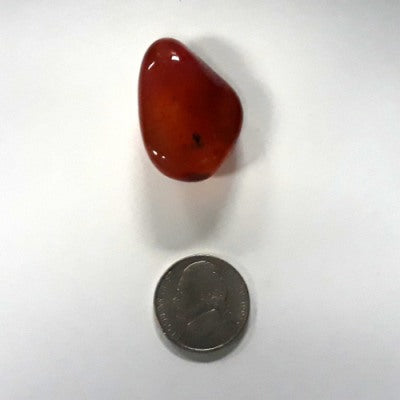 Tumbled: Carnelean