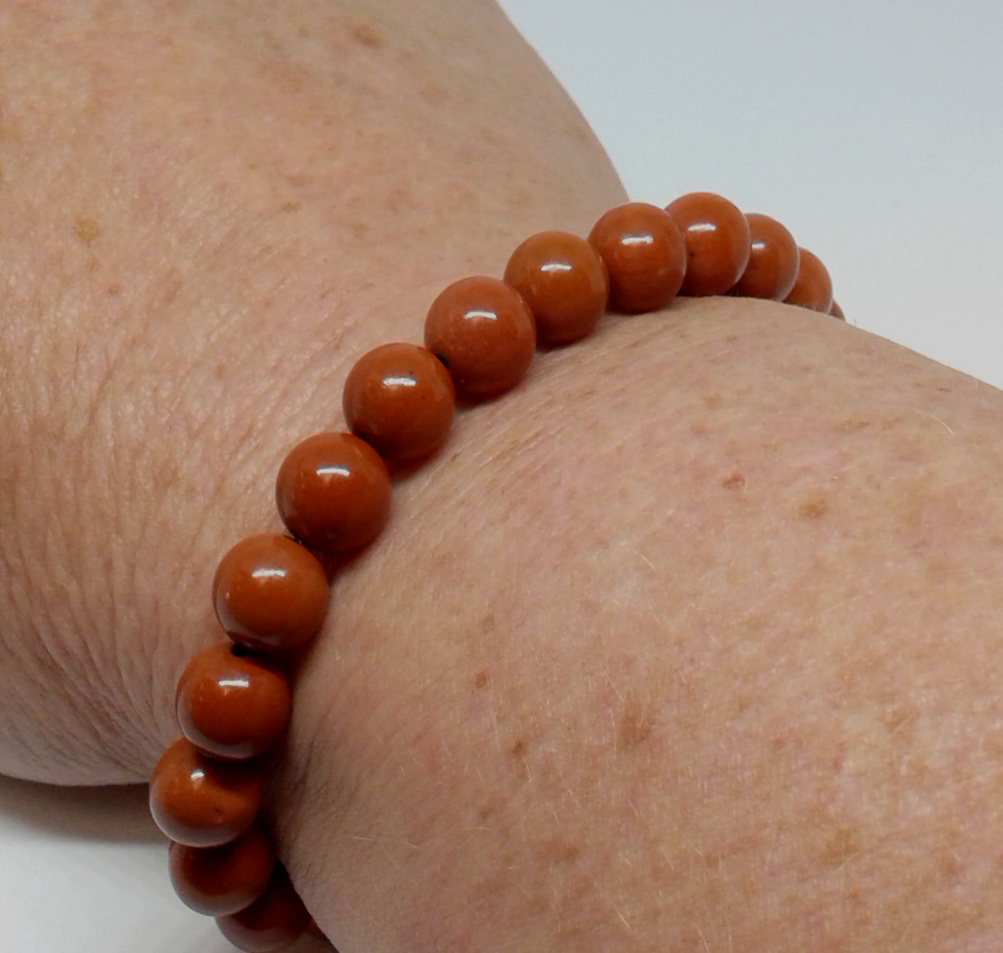 Red Jasper: Earth / Physical Healing 8 mm beads