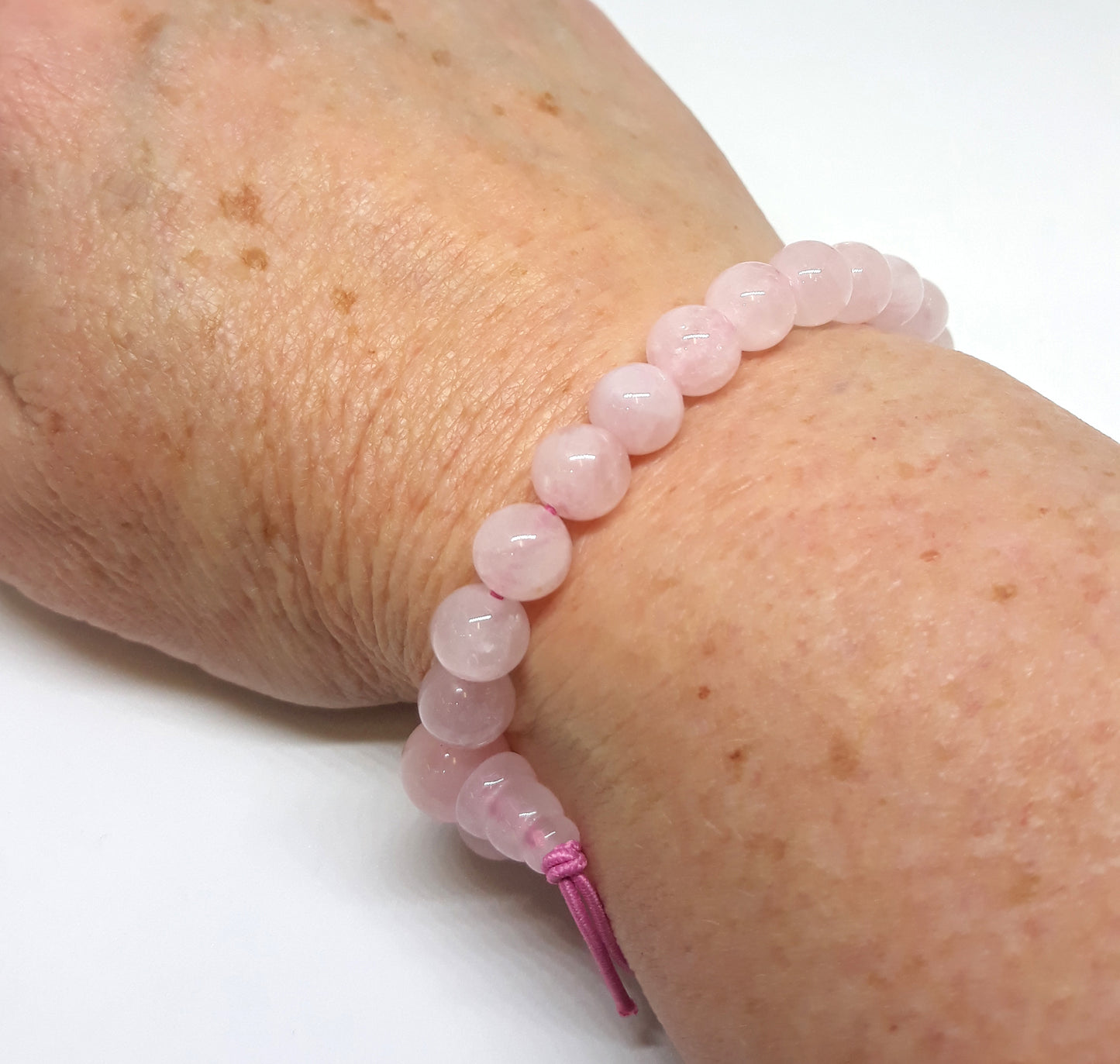 Rose Quartz: Love 8 mm Beads