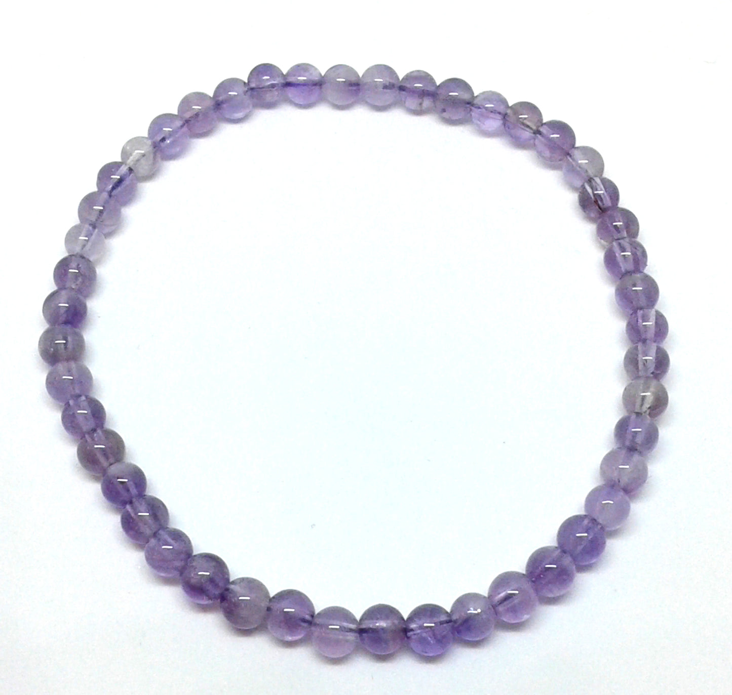 Amethyst: Intuition 4 mm beads