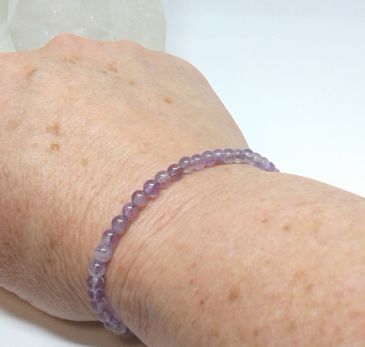 Amethyst: Intuition 4 mm beads