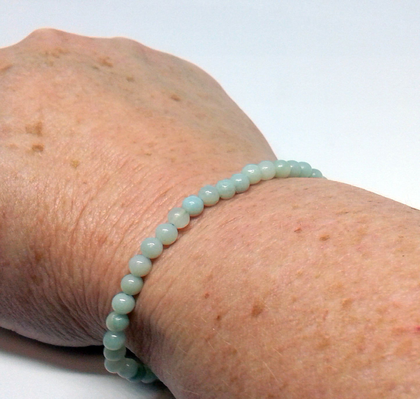 Amazonite: Courage 4 mm beads