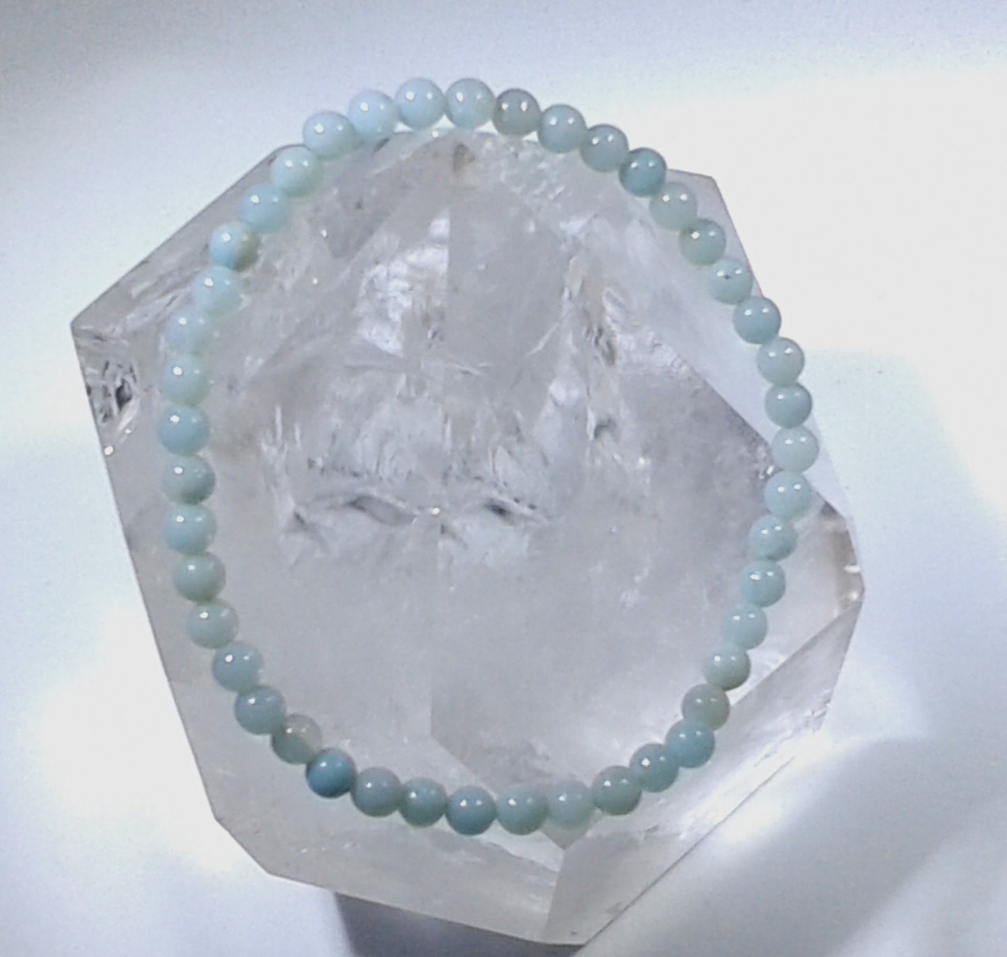 Amazonite: Courage 4 mm beads