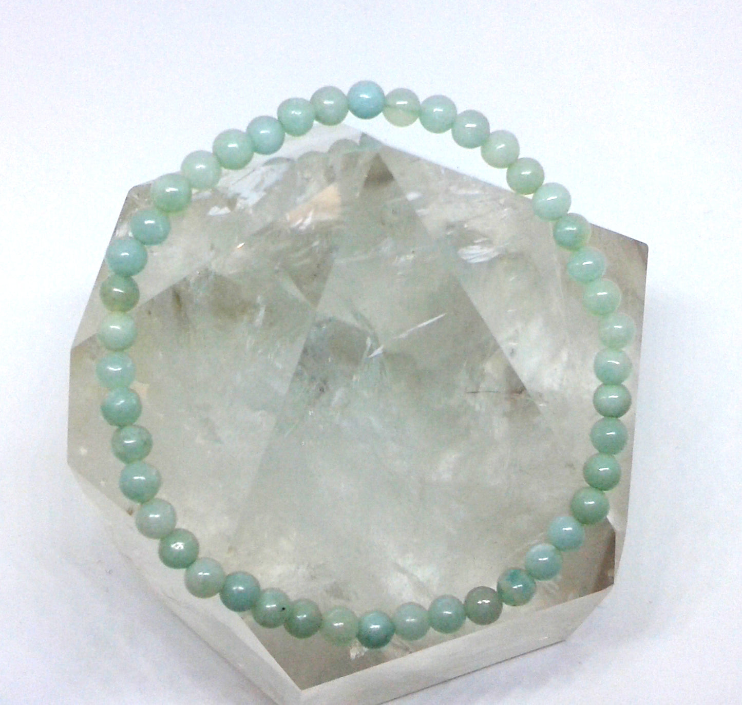Amazonite: Courage 4 mm beads