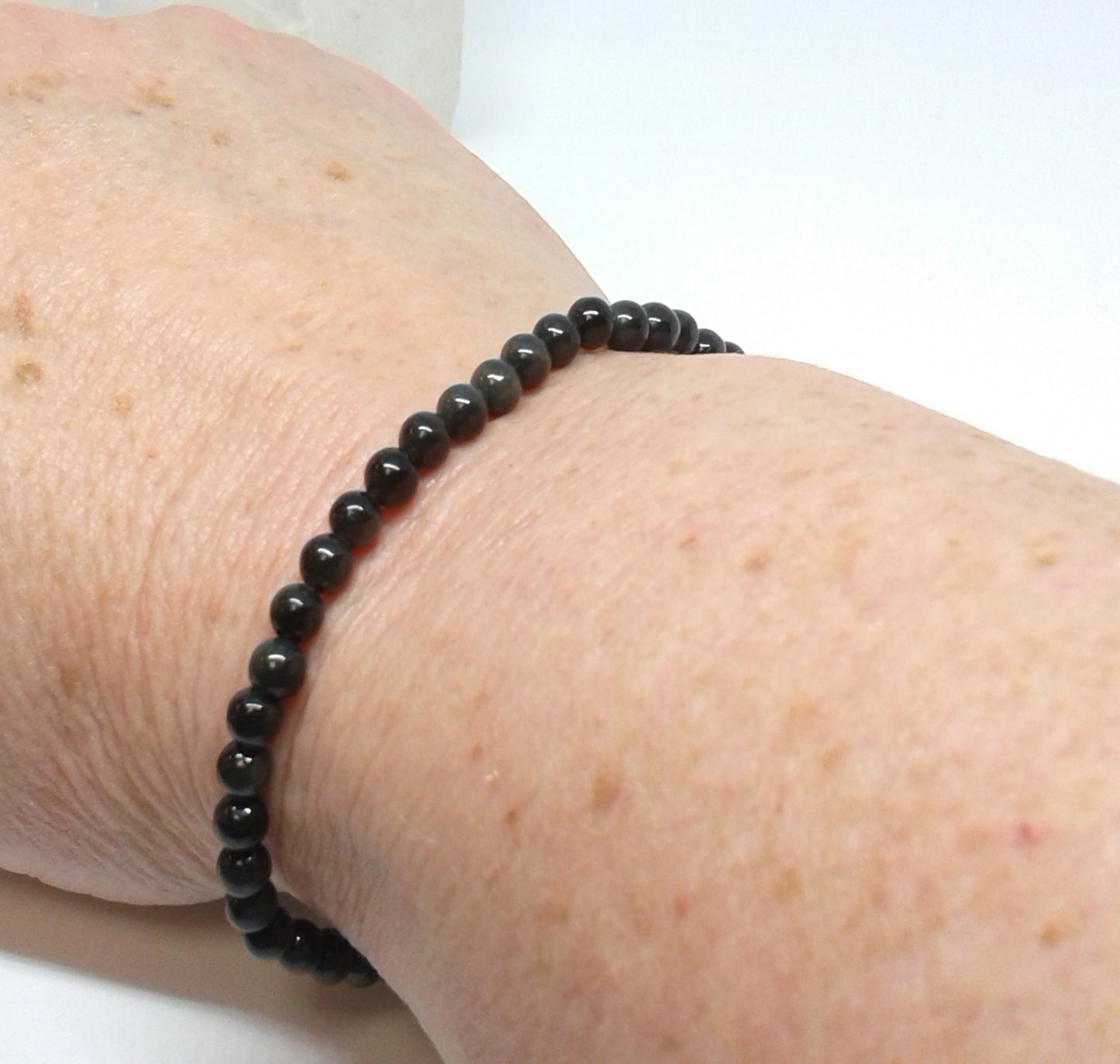 Black Obsidian: Opportunity 4 mm beads