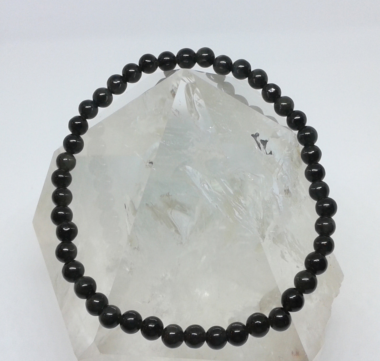 Black Obsidian: Opportunity 4 mm beads