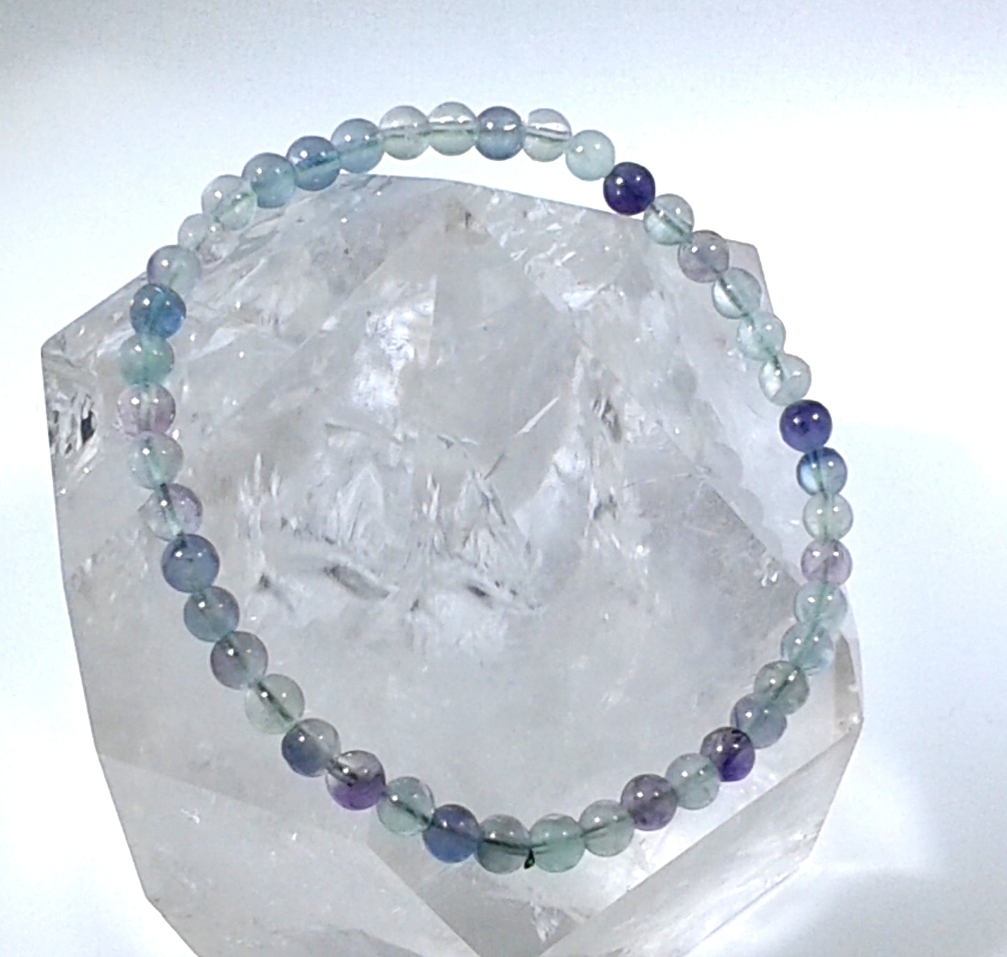 Fluorite: Focus 4 mm beads