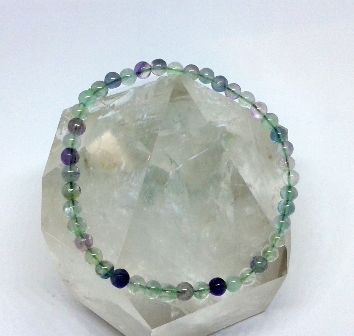 Fluorite: Focus 4 mm beads
