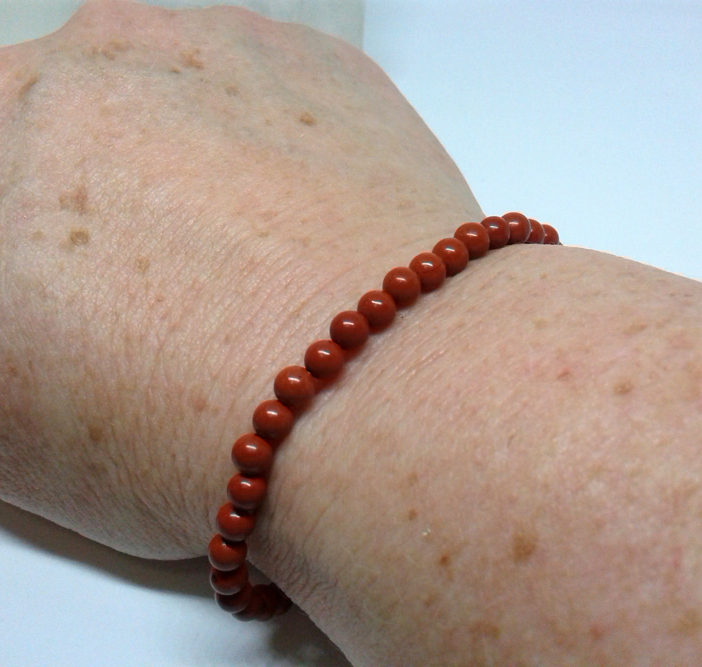 Red Jasper Earth 4 mm beads