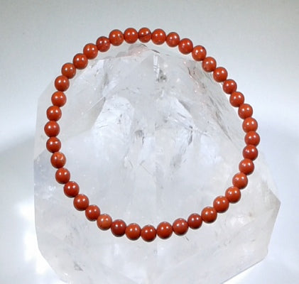 Red Jasper Earth 4 mm beads