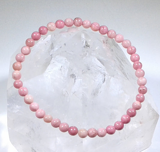 Rhodonite: Serenity 4 mm beads