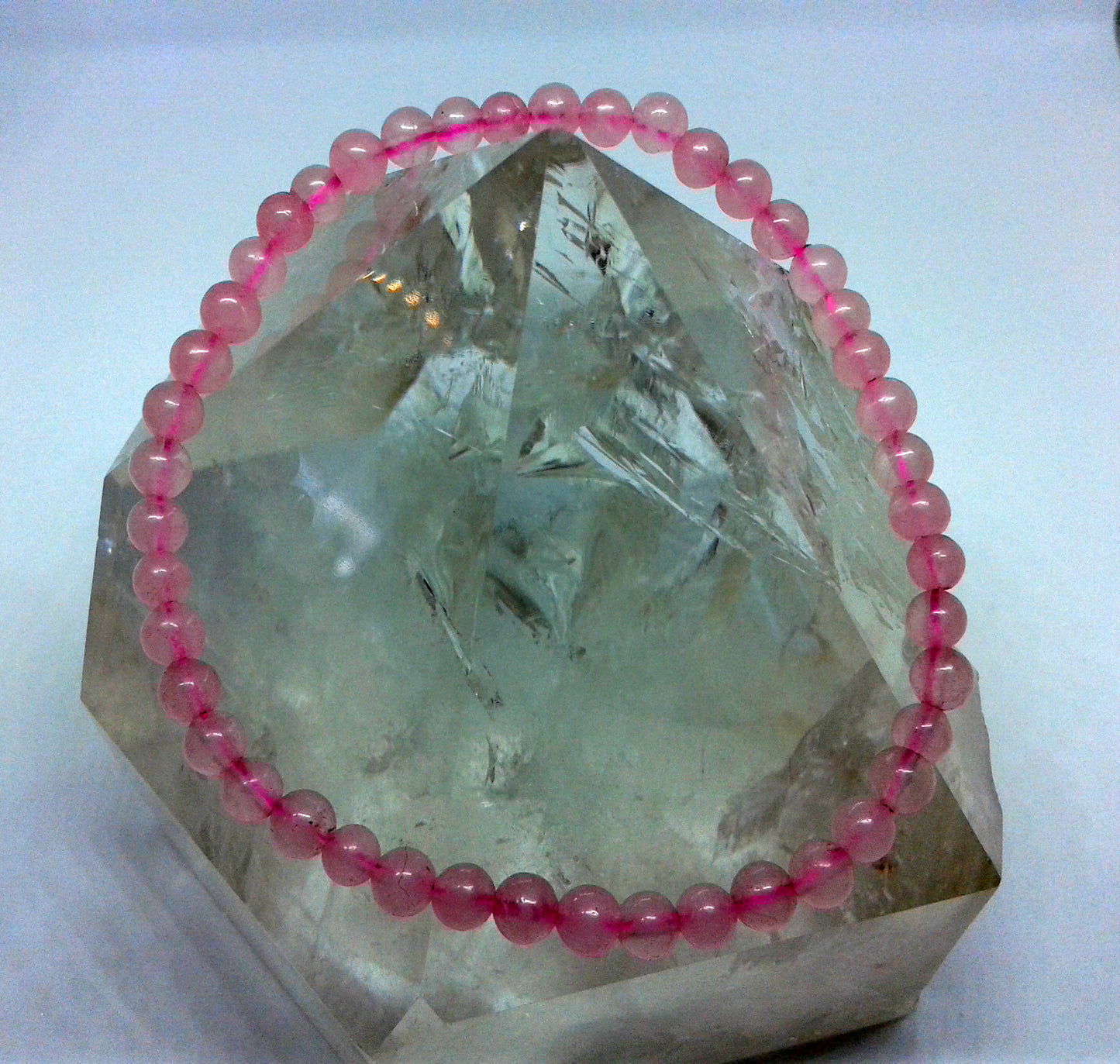 Rose Quartz Love  4 mm beads
