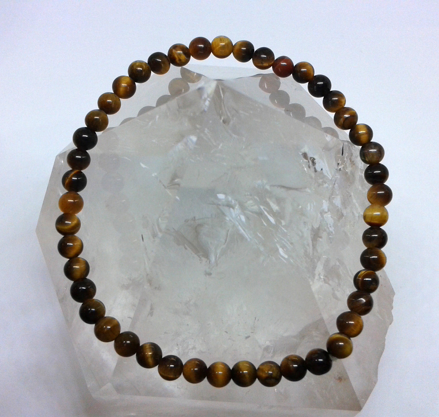 Tiger Eye Grounding  4 mm beads