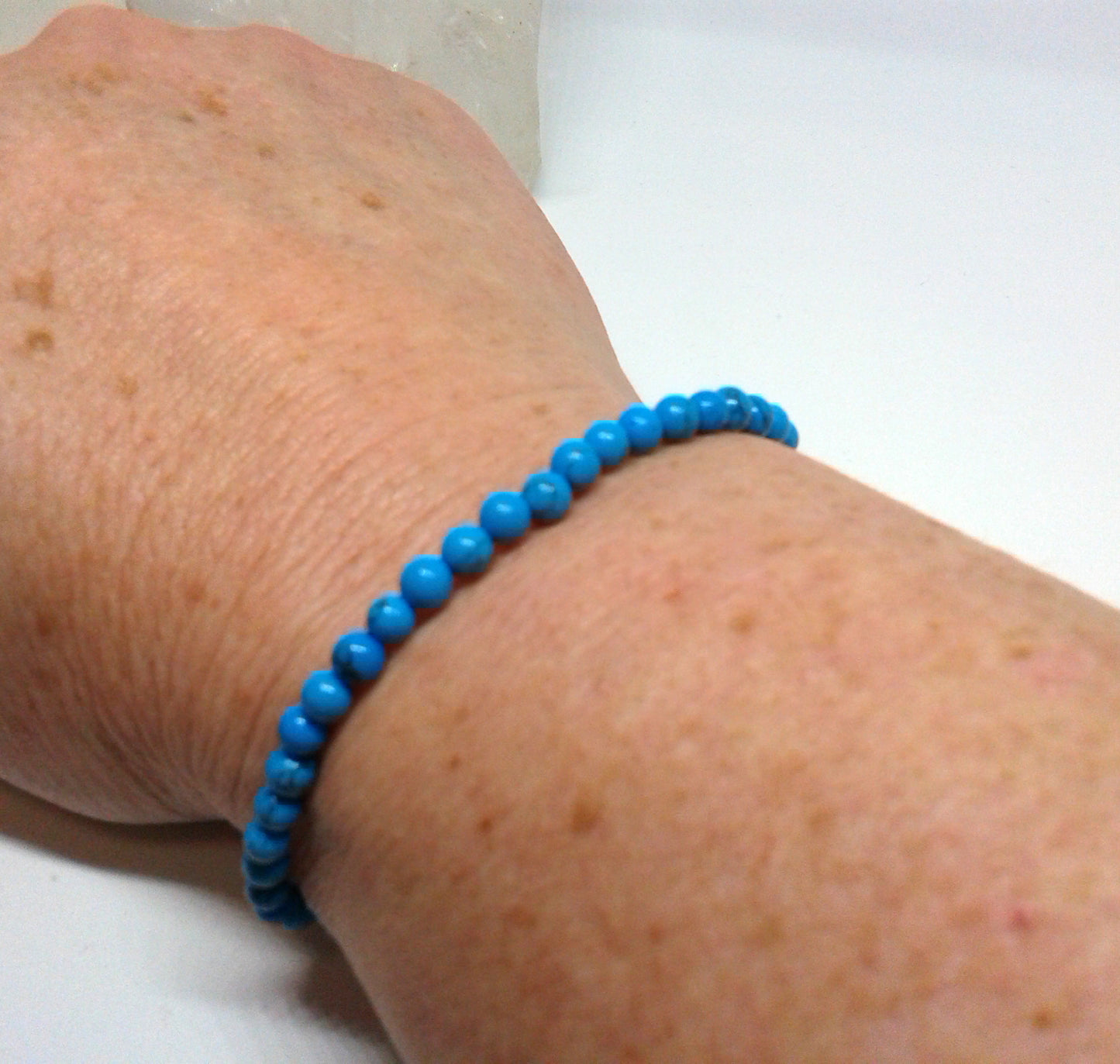 Turquoise: Meditation  4 mm beads