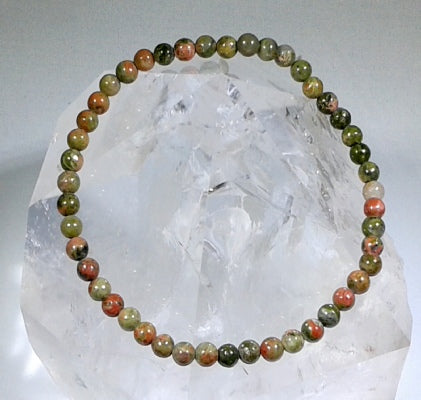 Unakite Balance  4 mm beads