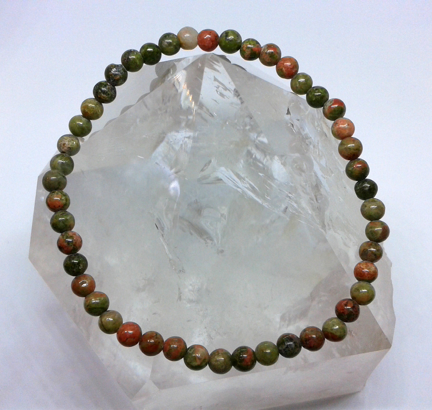 Unakite Balance  4 mm beads