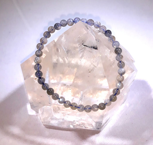 Labradorite Promotes Psychic Abilities  4 mm beads