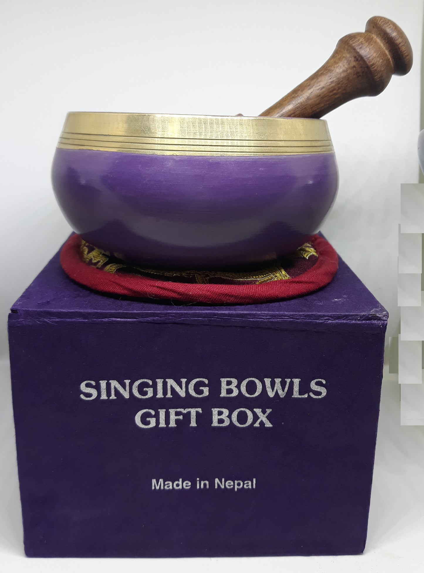 Chakra Singing Bowl - Crown: approx. 3.5” Diameter