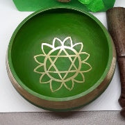 Chakra Singing Bowl - Heart: approx. 3.5” Diameter