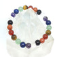 Chakra Bracelet - 3 sequences, 1 bead per Chakra 8 mm Beads