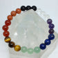 Chakra Bracelet - 1 sequence, 3 beads per Chakra 8 mm Beads