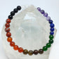 Chakra Bracelet - 1 sequence, 4 beads per Chakra 6 mm Beads