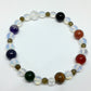 Chakra Bracelet - 1 sequence with opalite and labradorite beads