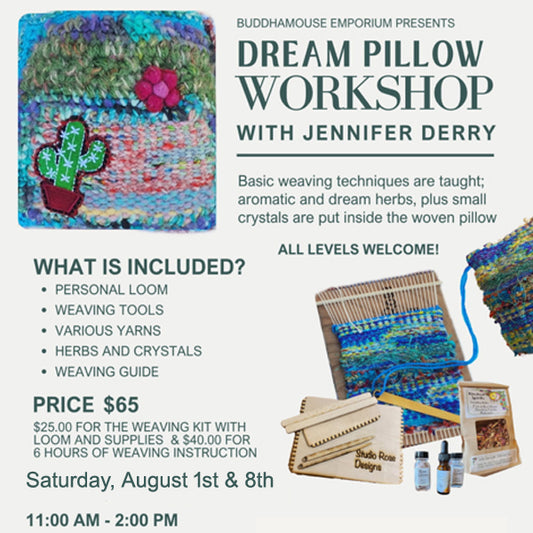Dream Pillow Workshop - August 1 and 8th