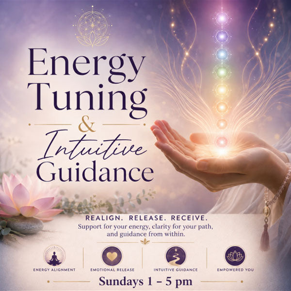 Healer-in-Residency: Energy Tuning & Intuitive Guidance - Sunday, June 21