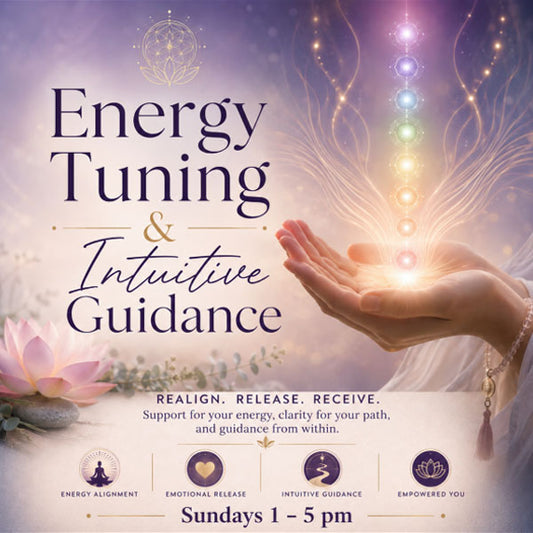 Healer-in-Residency: Energy Tuning & Intuitive Guidance - Sunday, June 14