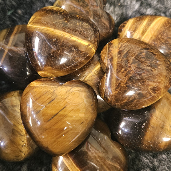 Heart: Small Tiger Eye