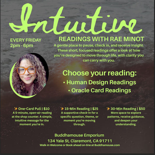 Intuitive Readings with Rae Minot- Friday, February 13